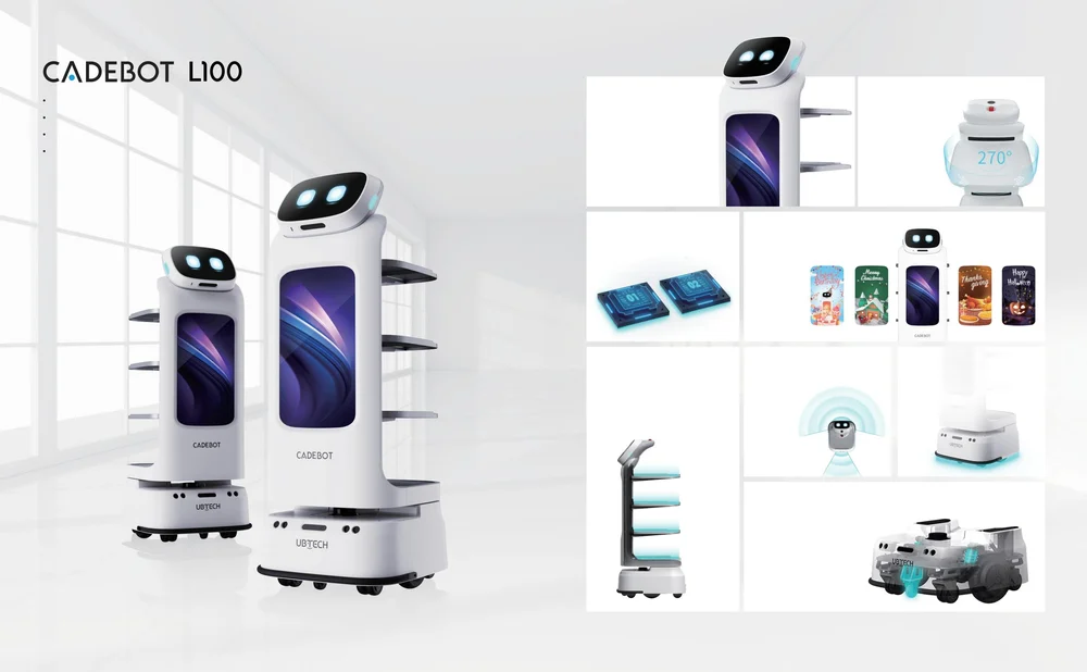 Robot Cameriere CADEBOT L100 ratiotec - Slide 3